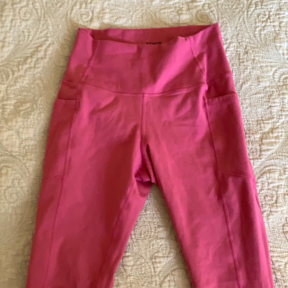 Pink Ethos workout leggings